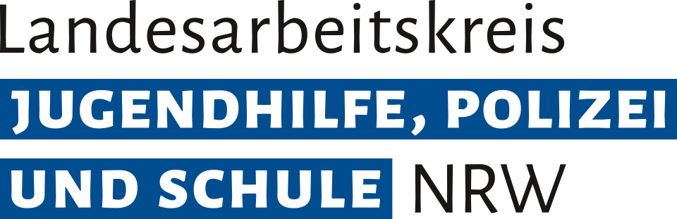 Logo des Landesarbeitskreises Jugendhilfe, Polizei, Schule NRW